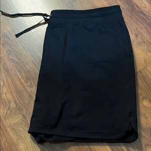 Karen Scott Black Women's Pencil Skort with side pockets